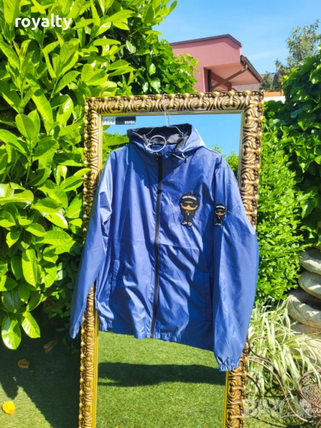 Мъжка Синя Ветровка, снимка 1