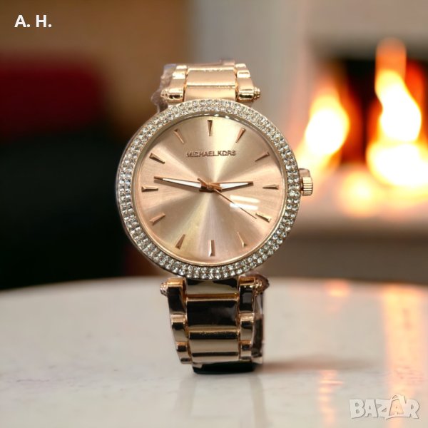 дамски часовник Michael Kors розово злато, снимка 1