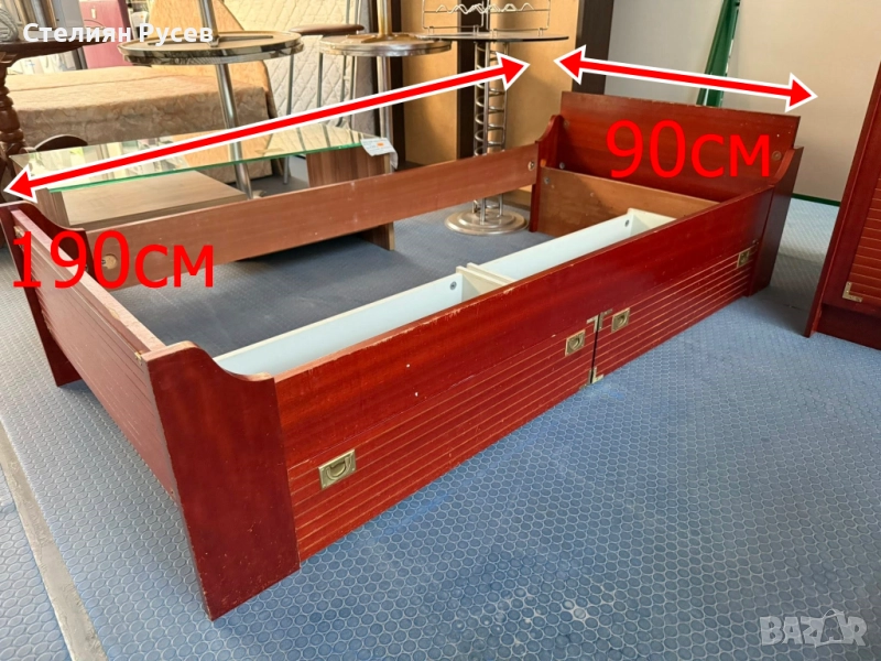 021122 рамка на легло от дърво  190/90см цена 160 лв или 81,81 евро смр -190см високо, 90см широко -, снимка 1