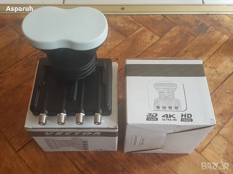 Четворен конвертор през 3' градуса. НОВИ, снимка 1