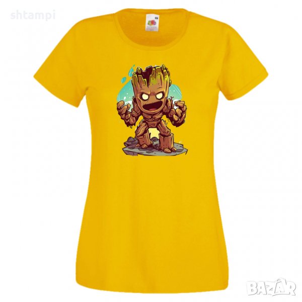 Дамска тениска Marvel Groot 2 Игра,Изненада,Подарък,Геймър,, снимка 1