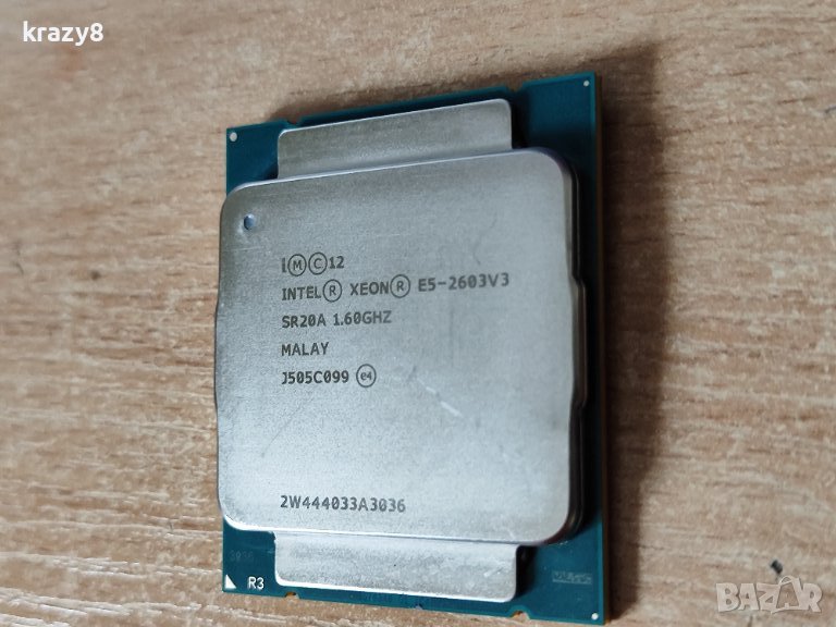 Intel Xeon E5 2603v3 SR20A lga 2011-3, снимка 1