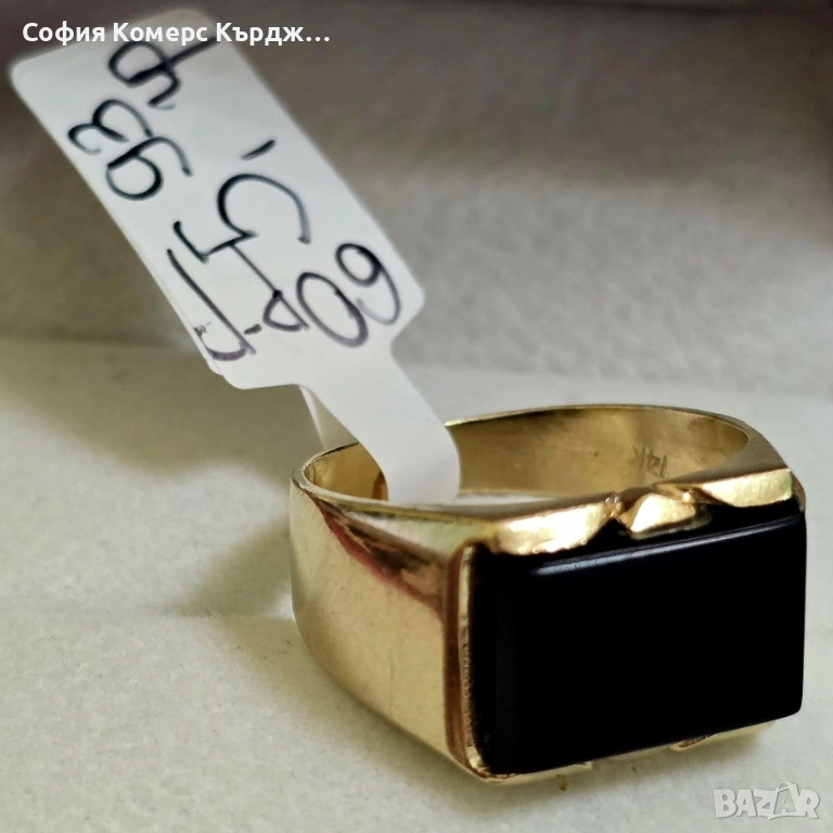 ⚠️ПРОМОЦИЯ!!!⚠️ 💍 ЗЛАТЕН ПРЪСТЕН ⚖️ 5,93гр./14 карата 🤚 60 размер, снимка 1