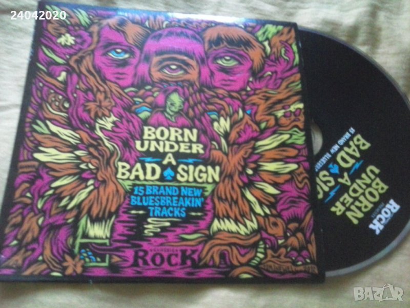 Born Under A Bad Sign Blues Rock compilation CD, снимка 1