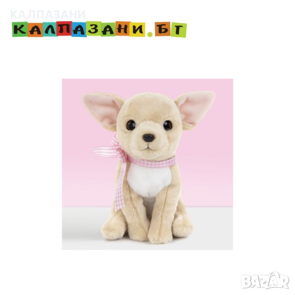  Плюшено куче Чихуахуа с панделка, Пинки 6224, снимка 1
