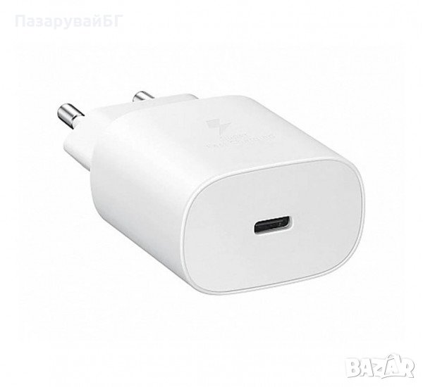 Мрежово зарядно, съвместимо с Apple, iPhone, бързо зареждане, USB-C, Type-C, 20W, снимка 1