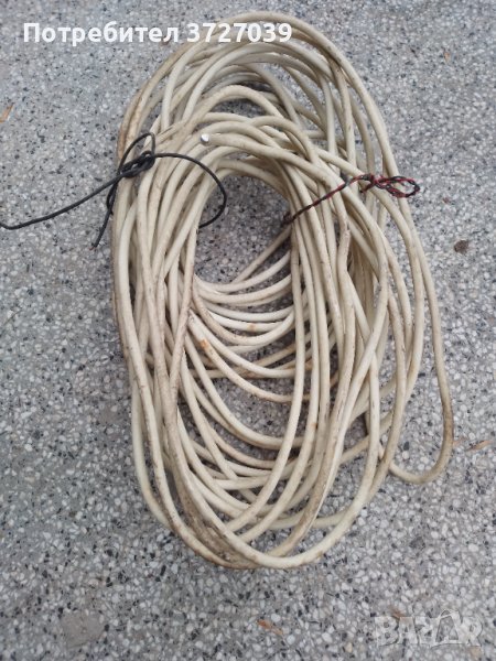 заземителен кабел с изолация 8мм., снимка 1