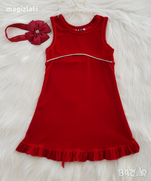Коледна рокля 2 години, снимка 1