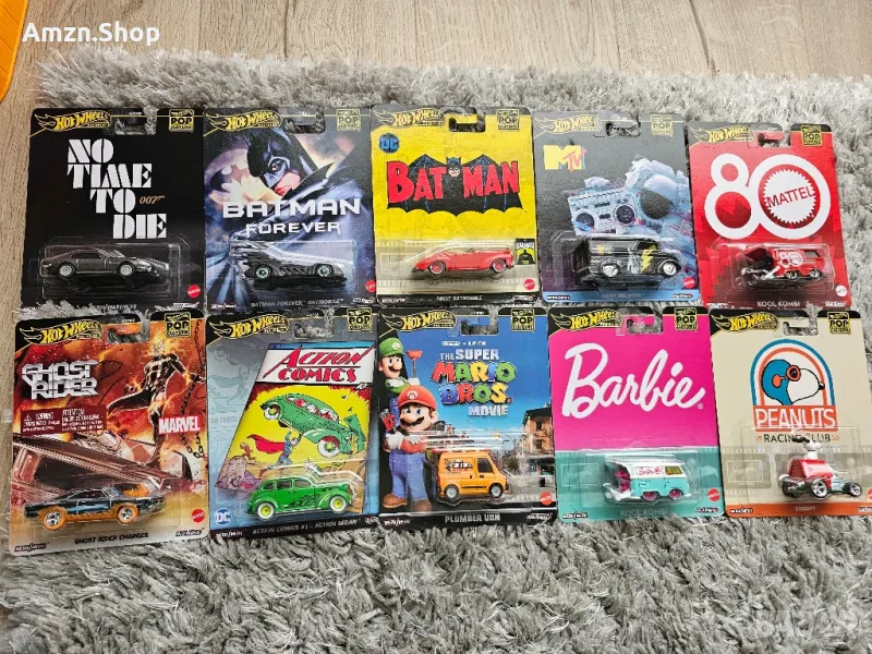 Hot Wheels Premium pop culture 3 бр. / 50лв. колекционерски колички 1:64, снимка 1