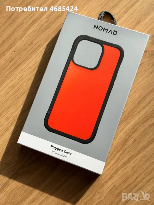 NOMAD Rugged Case за iPhone 14 Pro, снимка 1