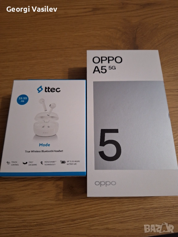 OPPO A5 5G зелен, снимка 1