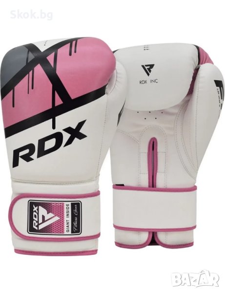 Дамски боксови ръкавици RDX F7 Ego Pink, снимка 1