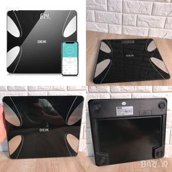 Дигитален цифров кантар с Bluetooth, снимка 1