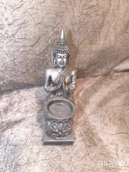 свещник със фигурата на Буда, снимка 1