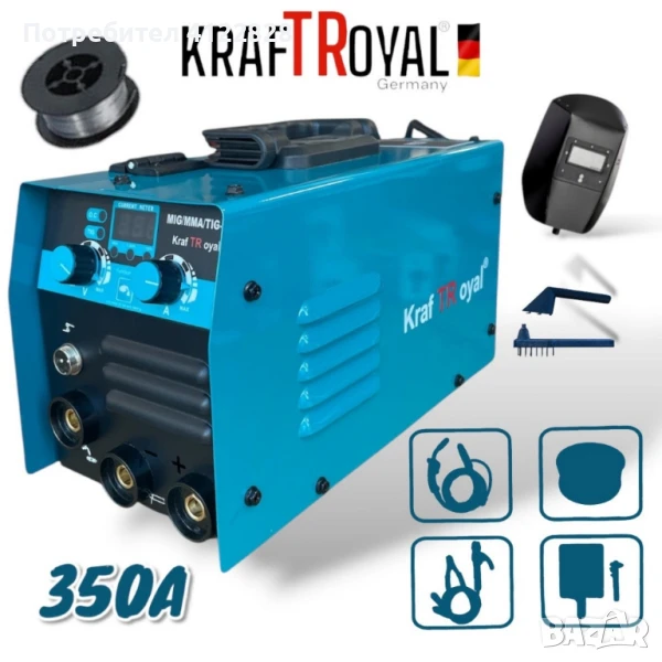 Инверторен електрожен с трмоподаващо, снимка 1