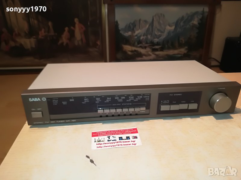 saba mt 780 tuner 20v-germany 0906221150, снимка 1