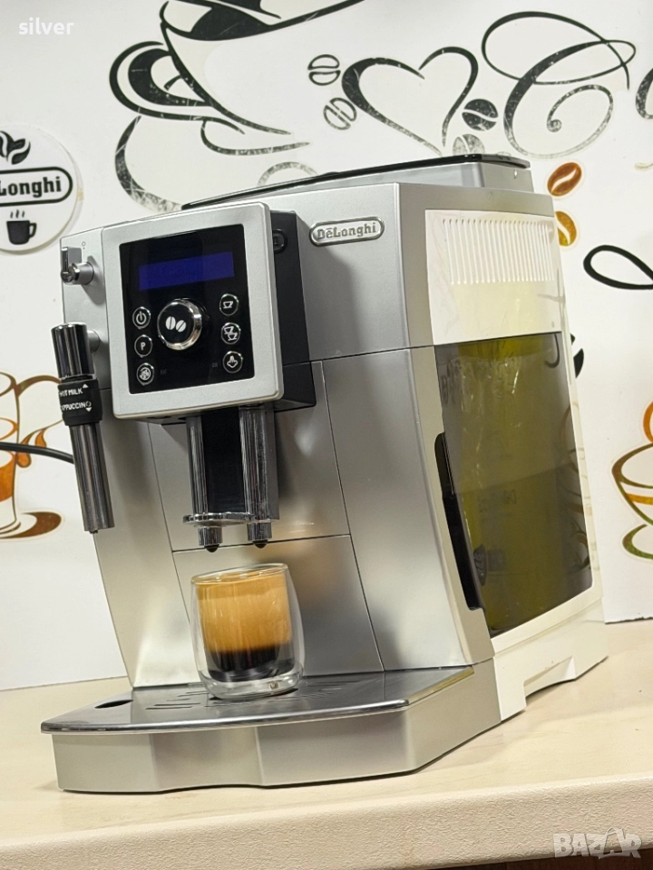 Кафемашина кафе автомат delonghi magnifica S с гаранция, снимка 1