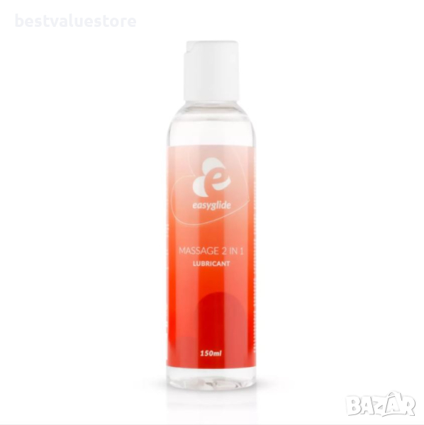 2 В 1 Лубрикант И Масажен Гел На Водна Основа Easyglide 150 Мл, снимка 1