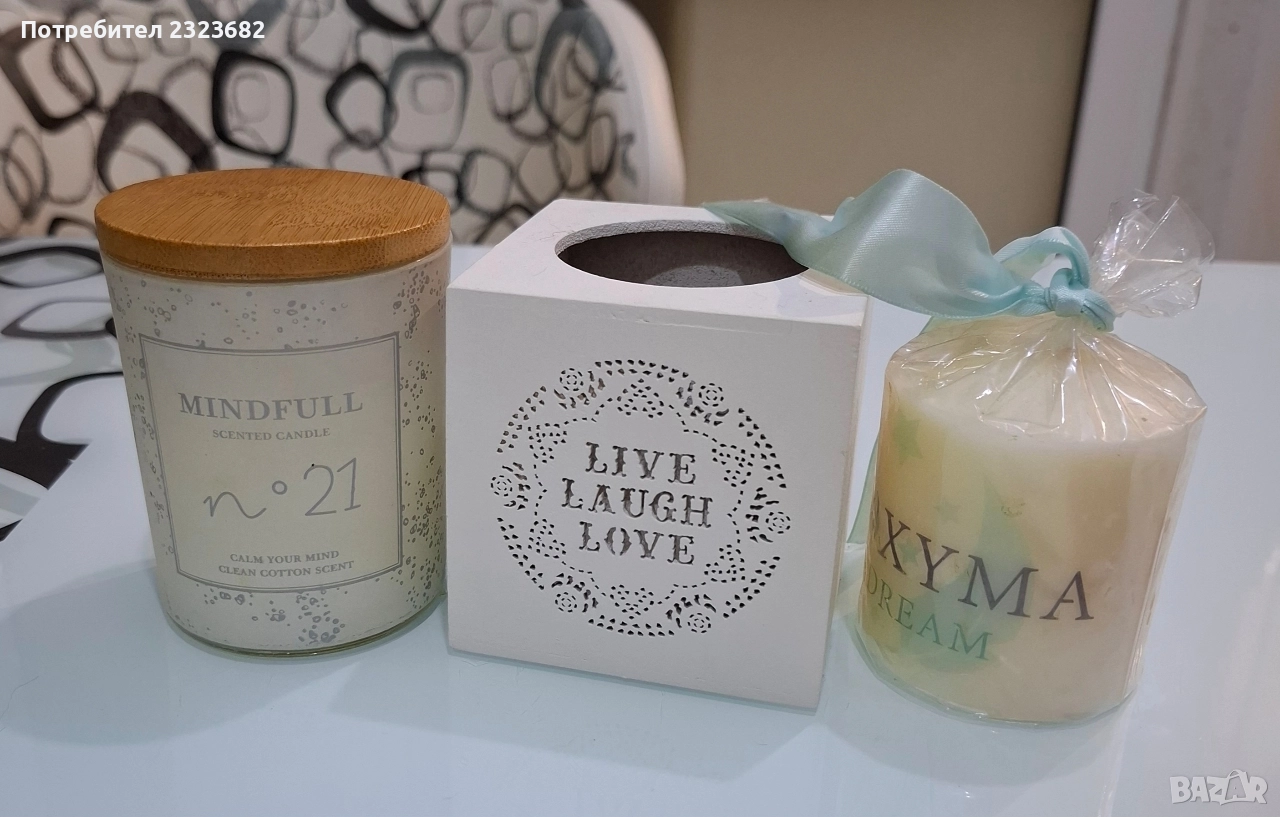 продавам ароматни свещи , снимка 1