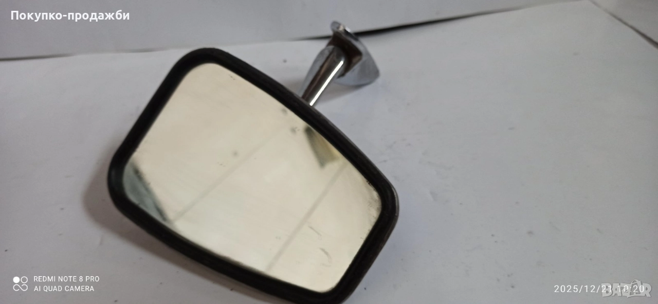 старо универсално хромирано огледало за ретро автомобил, снимка 1