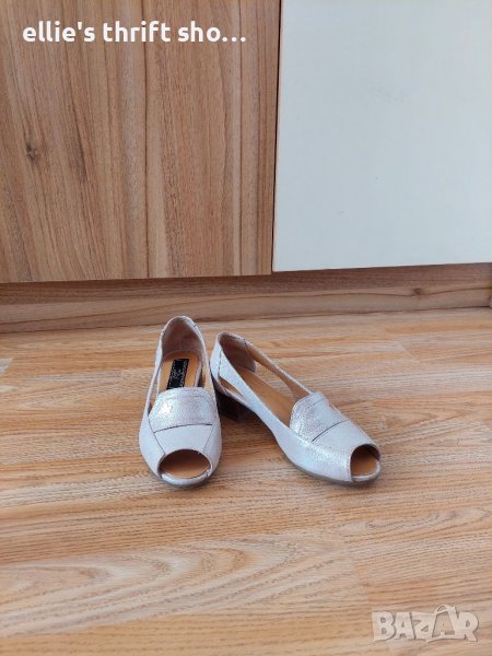 Дамски елегантни обувки/сандали от естествена кожа 37 номер, снимка 1
