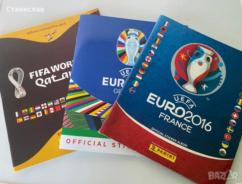 Футболни Стикер албуми Panini/Topps, снимка 1