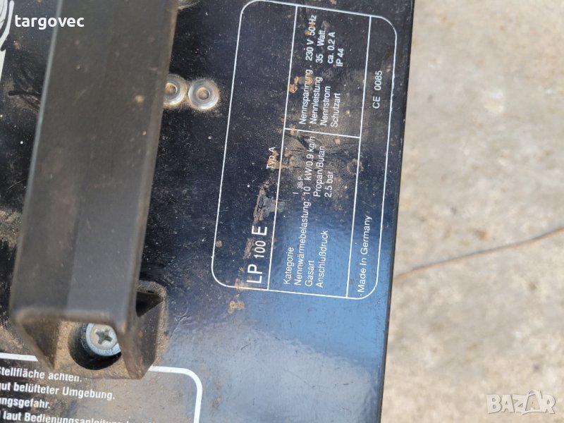 Газов калорифер внос Германия, снимка 1