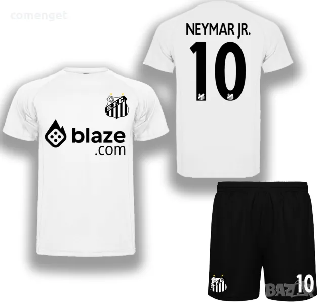 Детски, Мъжки екипи NEYMAR JR SANTOS / НЕЙМАР САНТОС с ИМЕ и НОМЕР по избор!, снимка 1
