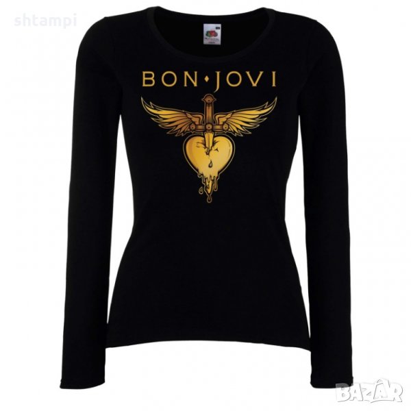 Дамска тениска Bon Jovi 3, снимка 1