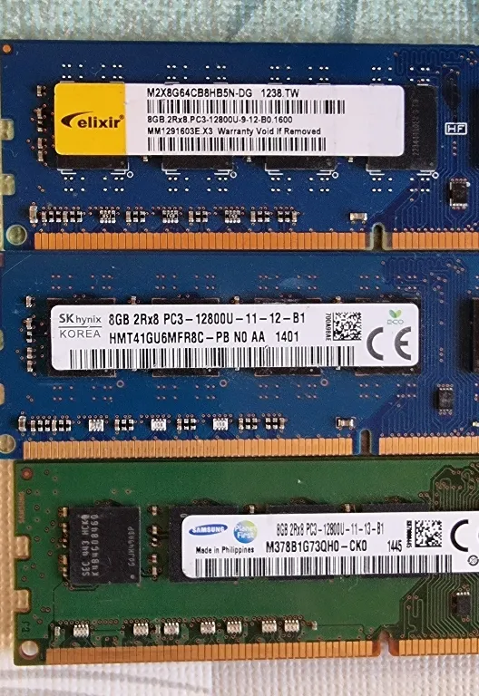 Рам памет GB DDR3 за компютър в RAM памет в Стара Загора