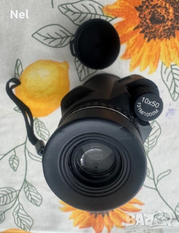 Нов Монокуляр ( монокъл) 10x50 за наблюдение, снимка 4 - Други - 50110978