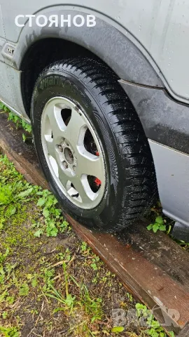 Резервирано! джанти със зимни гуми 15цола Опел зафира
