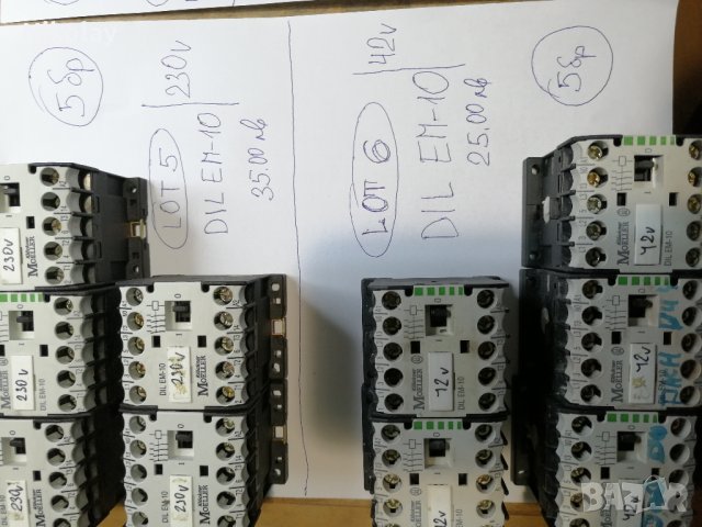 КОНТАКТОРИ  MOELLER 24V, 42V, 230V, снимка 2 - Друга електроника - 27675151