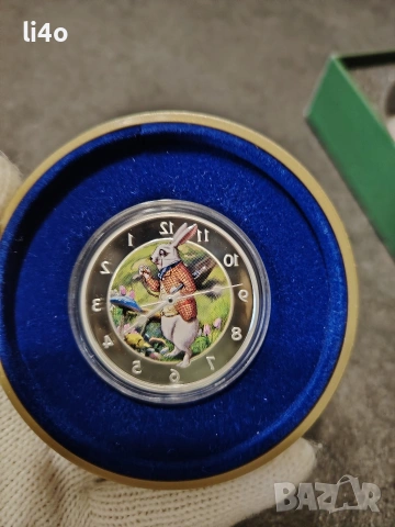 Сребърна монета Годината на заека 2011г 1oz 