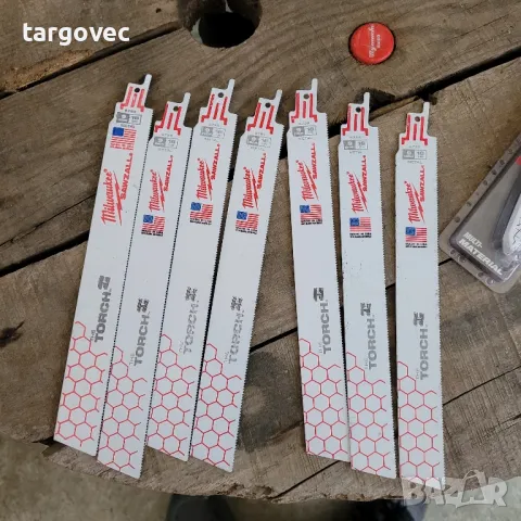 дълги ножове за реципрочен трион за метал Милуоки