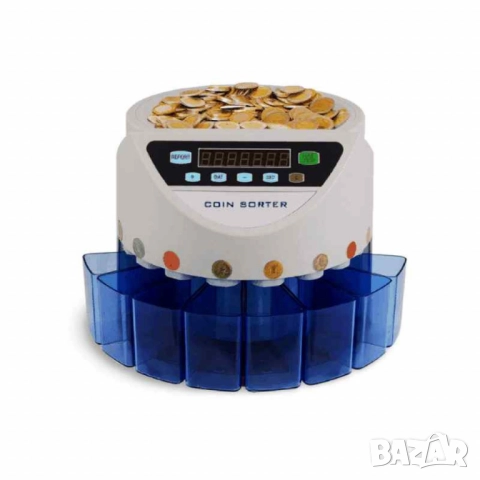 Електрическа броячна машина за монети и в евро – бързо и точно сортиране по номинал, снимка 8 - Друга електроника - 51969239