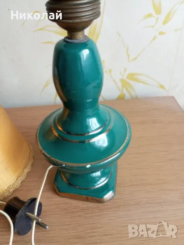 Старинна нощна , настолна порцеланова лампа, снимка 14 - Антикварни и старинни предмети - 49708131