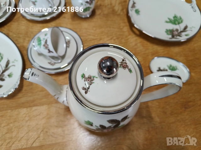 Датски порцеланов сервиз с история, снимка 10 - Сервизи - 52622576