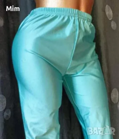 L Светло зелен еластичен клин/ сатенирана материя/, снимка 3 - Клинове - 49429369