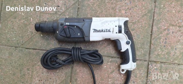 Оригинален перфоратор Макита Makita HR2470 в много добро състояние, снимка 7 - Бормашини - 51200560