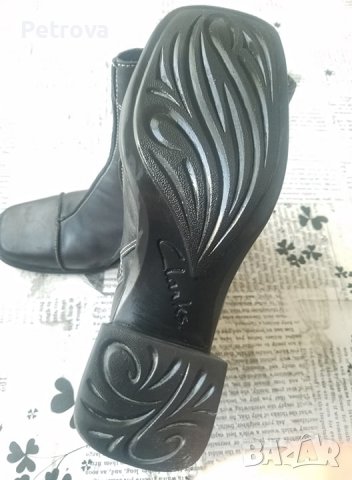 Дамски боти Klarks номер 38 естествена кожа, 30лв, снимка 7 - Дамски боти - 38658504