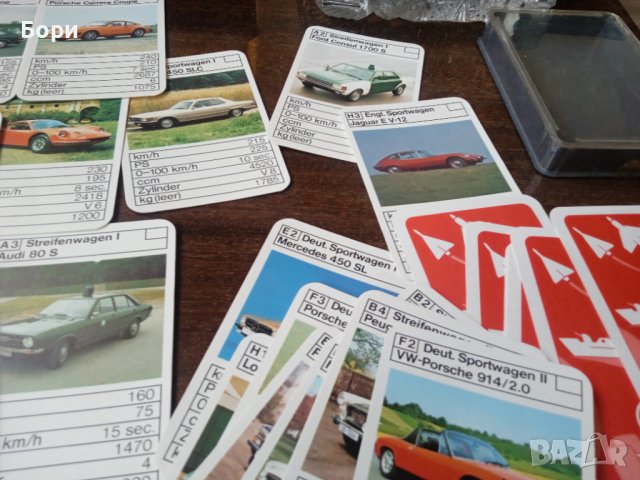 ASS  Nr.3277/1 Polizeiwagen kontra Heisse Sportwagen 32 , снимка 6 - Карти за игра - 39666945