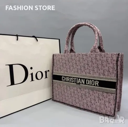 Текстилна чанта Dior, снимка 5 - Чанти - 47604630