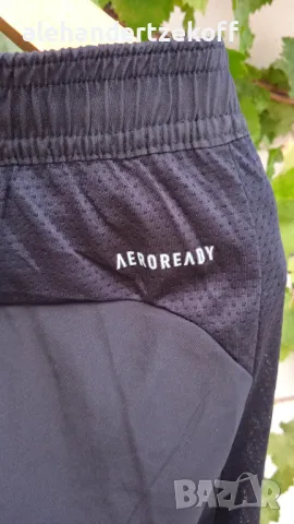 Мъжки панталони шорти Adidas Aeroready, снимка 4 - Спортни дрехи, екипи - 47473772