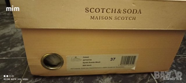 Маратонки на Scotch &soda, снимка 4 - Дамски ежедневни обувки - 40531316