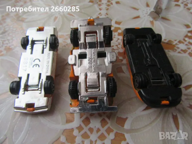 3 бр. МЕТАЛНИ МИНИ КОЛИЧКИ, снимка 5 - Колекции - 49740299