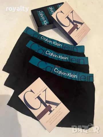Calvin Klein мъжки боксерки 3 бр., снимка 4 - Бельо - 49397068