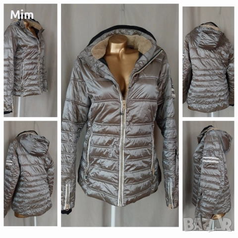 L/XL 6 броя Зимни дамски якета различни модели, цветове и размери , снимка 12 - Якета - 51844374