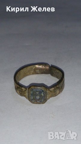Стар пръстен уникат сачан над стогодишен - 60221, снимка 1 - Пръстени - 28987276