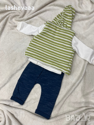 Бебешки комплект Мечо Пух за момче, снимка 4 - Комплекти за бебе - 44899003